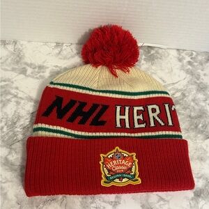 Rare NHL Heritage Classic Beanie with Pom